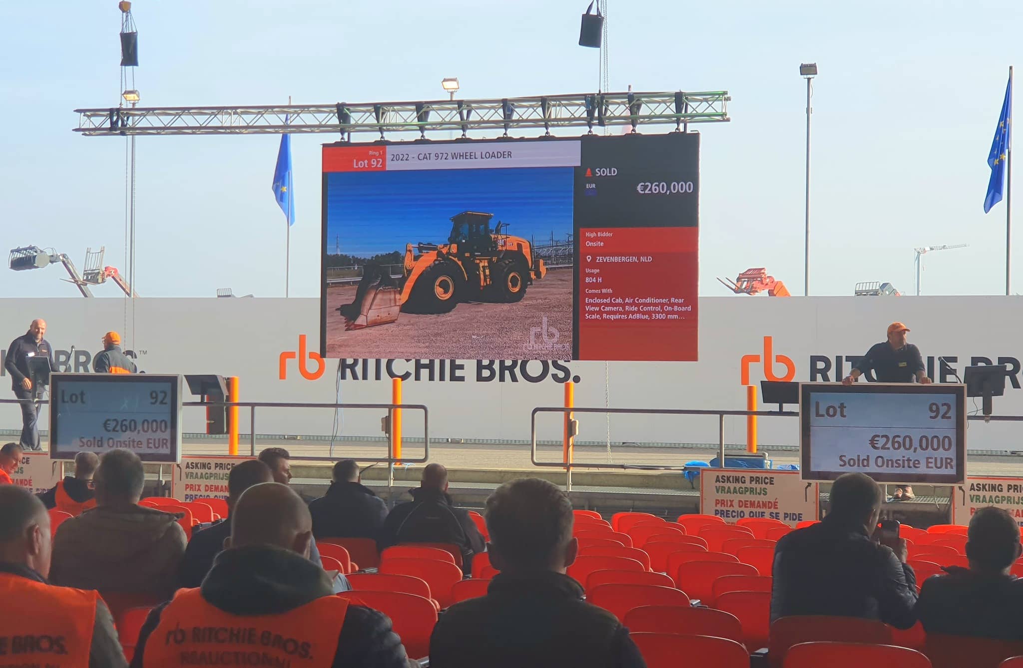 Ritchie Bros Broekman Logistics Moerdijk